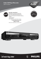 Philips - CDR-795-CDR-796-Owners-Manual 
